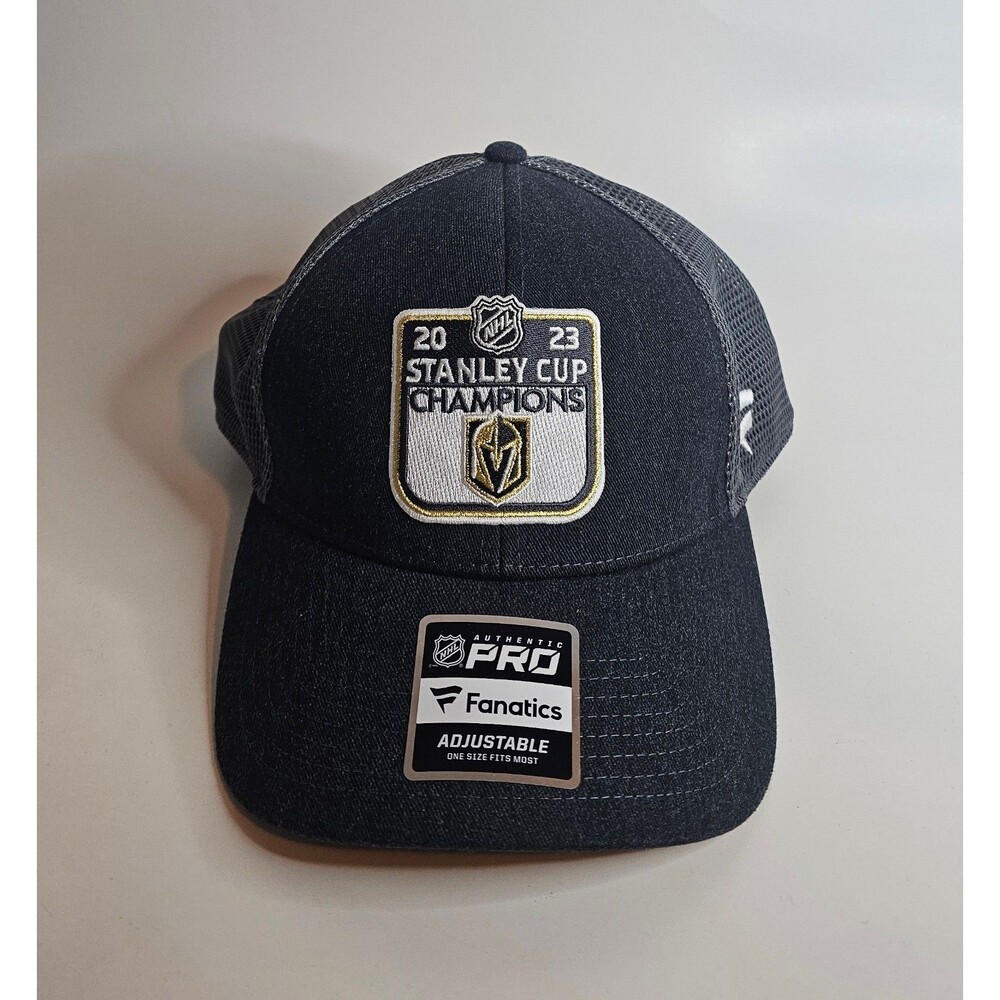 Vegas Golden Knights NHL Hockey 2023 Stanley Cup Fanatics Snapback Hat Cap VGK